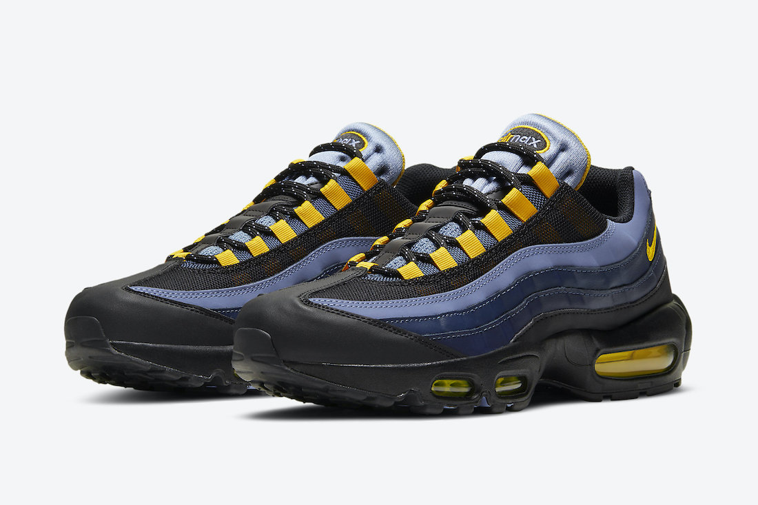 air max 95 blue yellow