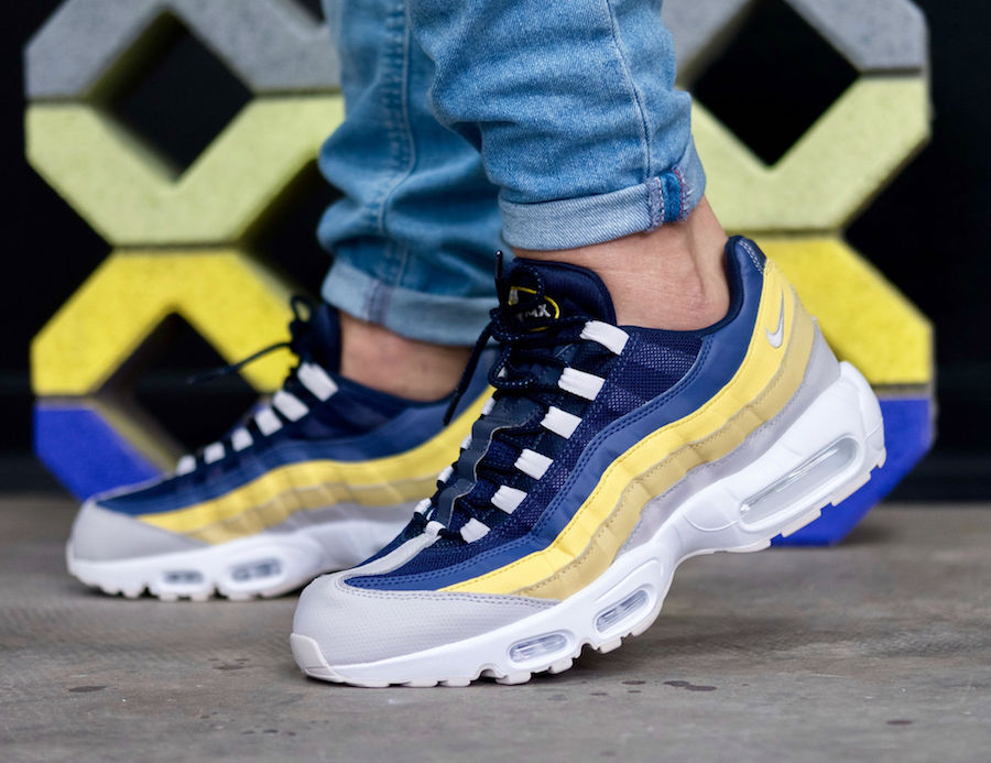 air max 95 blue yellow
