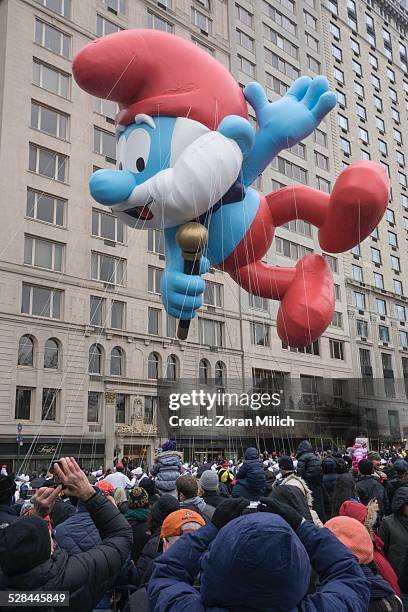 Macys Smurfs Balloon: Get Ready for Smurfy Fun at the Thanksgiving Parade!