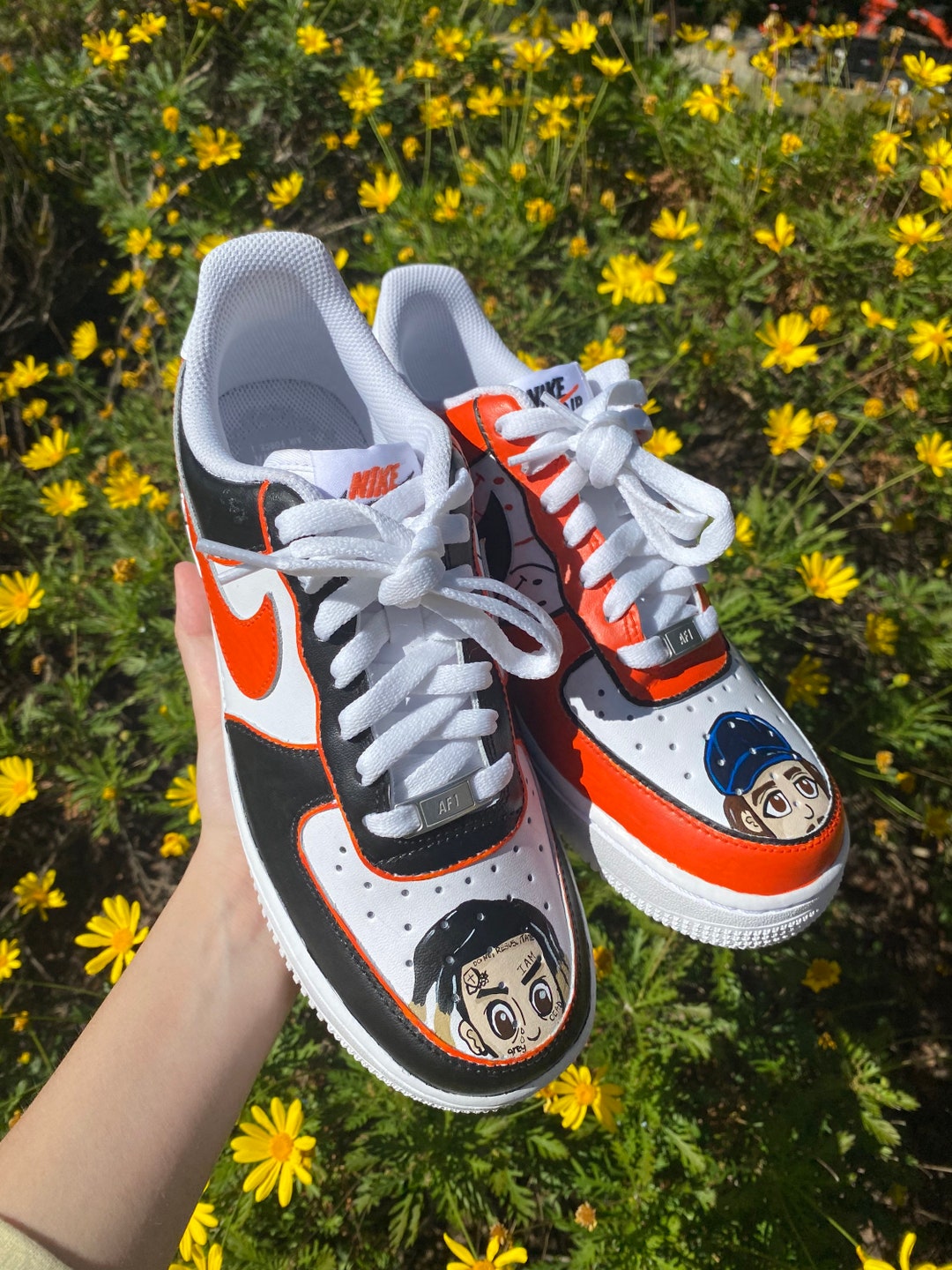 Rocking Air Force Ones Orange and Black (Outfits Ideas to Make Your Sneakers Pop!)