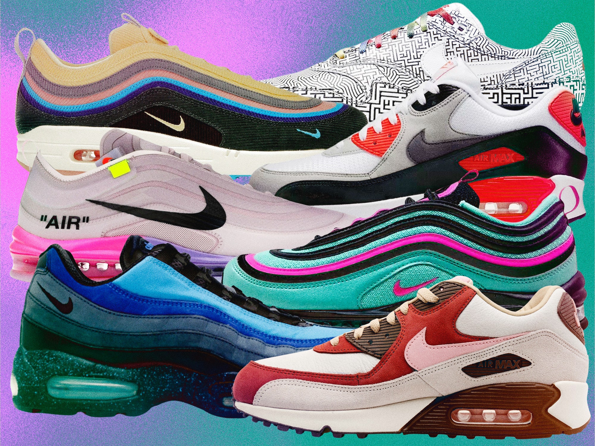Get Your Nike Air Max Pink Blue - The Hottest Sneakers Around!