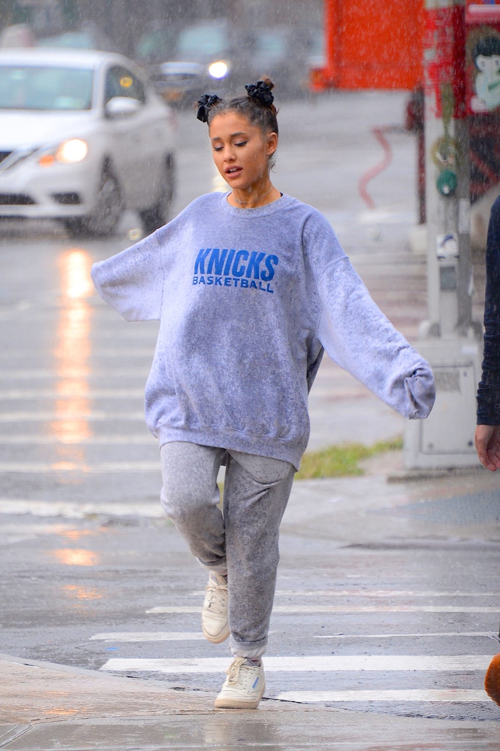 Ariana Grande Sweat Suit Outfit: Where to Buy Similar Styles?