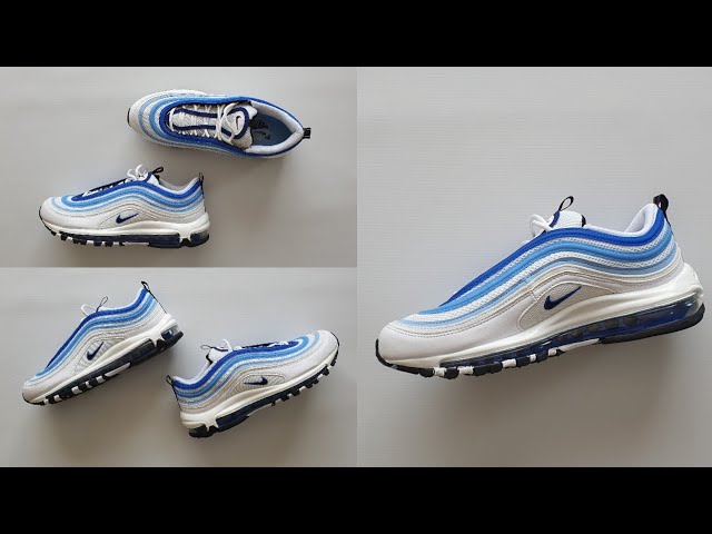 Air Max 97 Blue Grey: Unboxing and First Impressions, See It Up Close!
