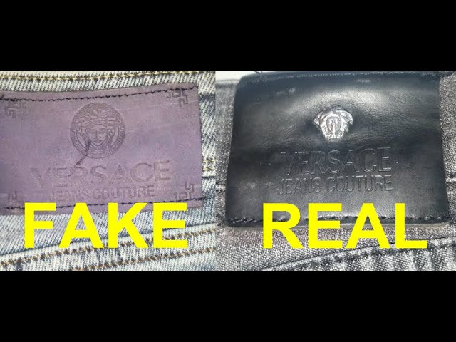 How to Spot Fake Versace Black Jeans: Protect Yourself From Scams!
