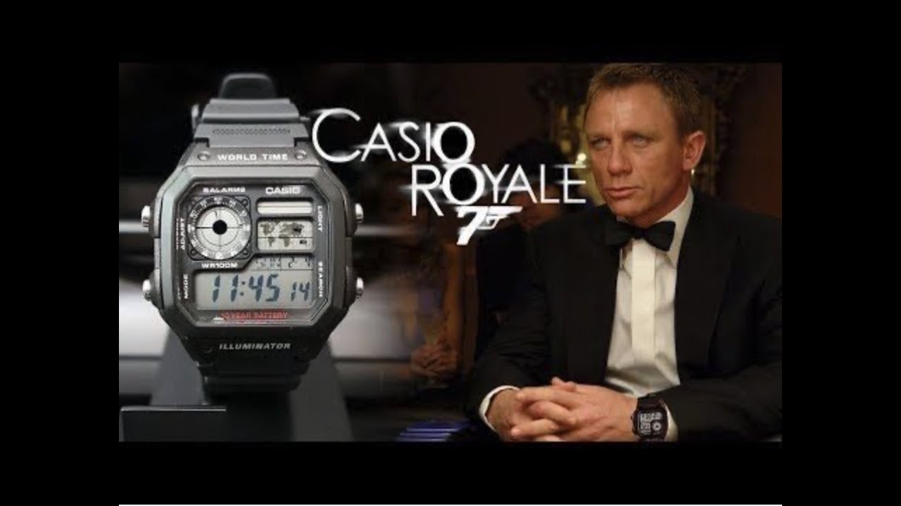 James Bond Watch Casio: Find the best deals online now!