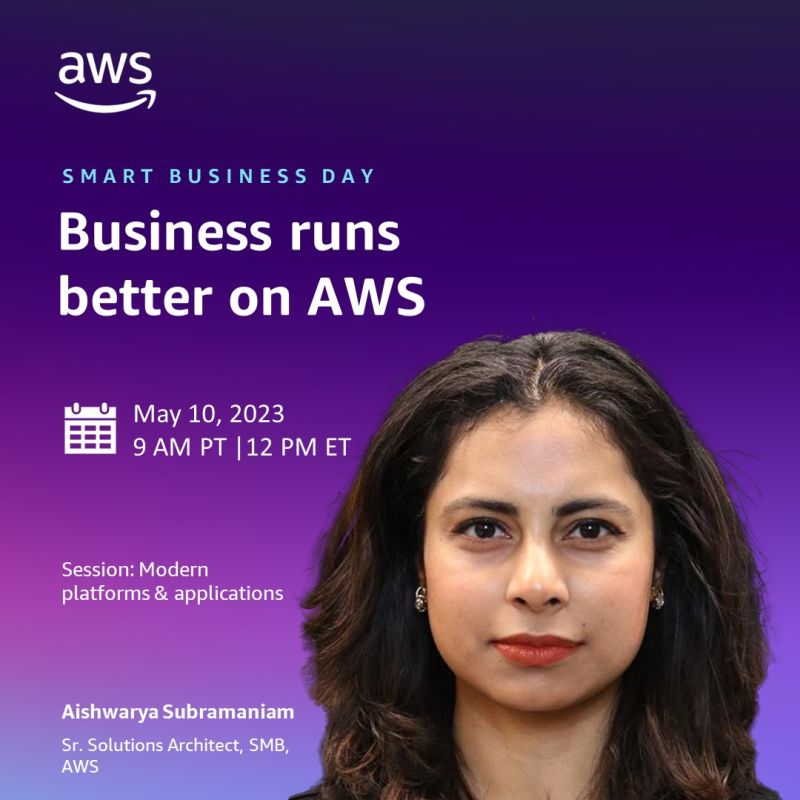 Aishwarya Subramaniam AWS Expert: Get Tips and Tricks Now!