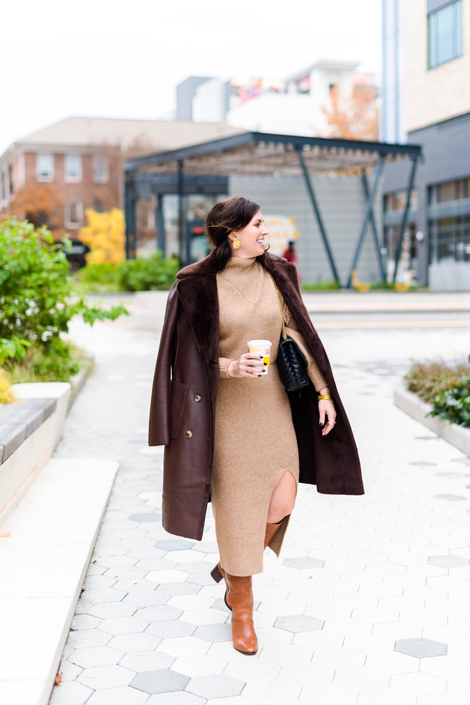 Dress with Turtleneck Outfit Ideas! Learn How to Layer Like a Pro for Maximum Warmth!