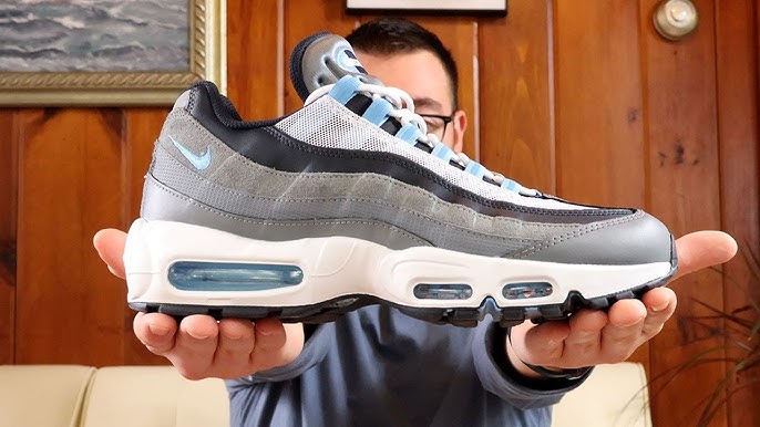 Grey Blue Air Max 95: A Look at This Iconic Shoes Design and Comfort Features!