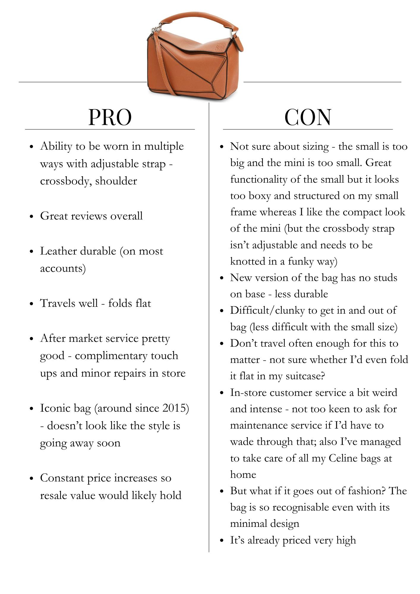 Loewe Origami Bag Review: Pros and Cons (Honest Opinion After Using It)