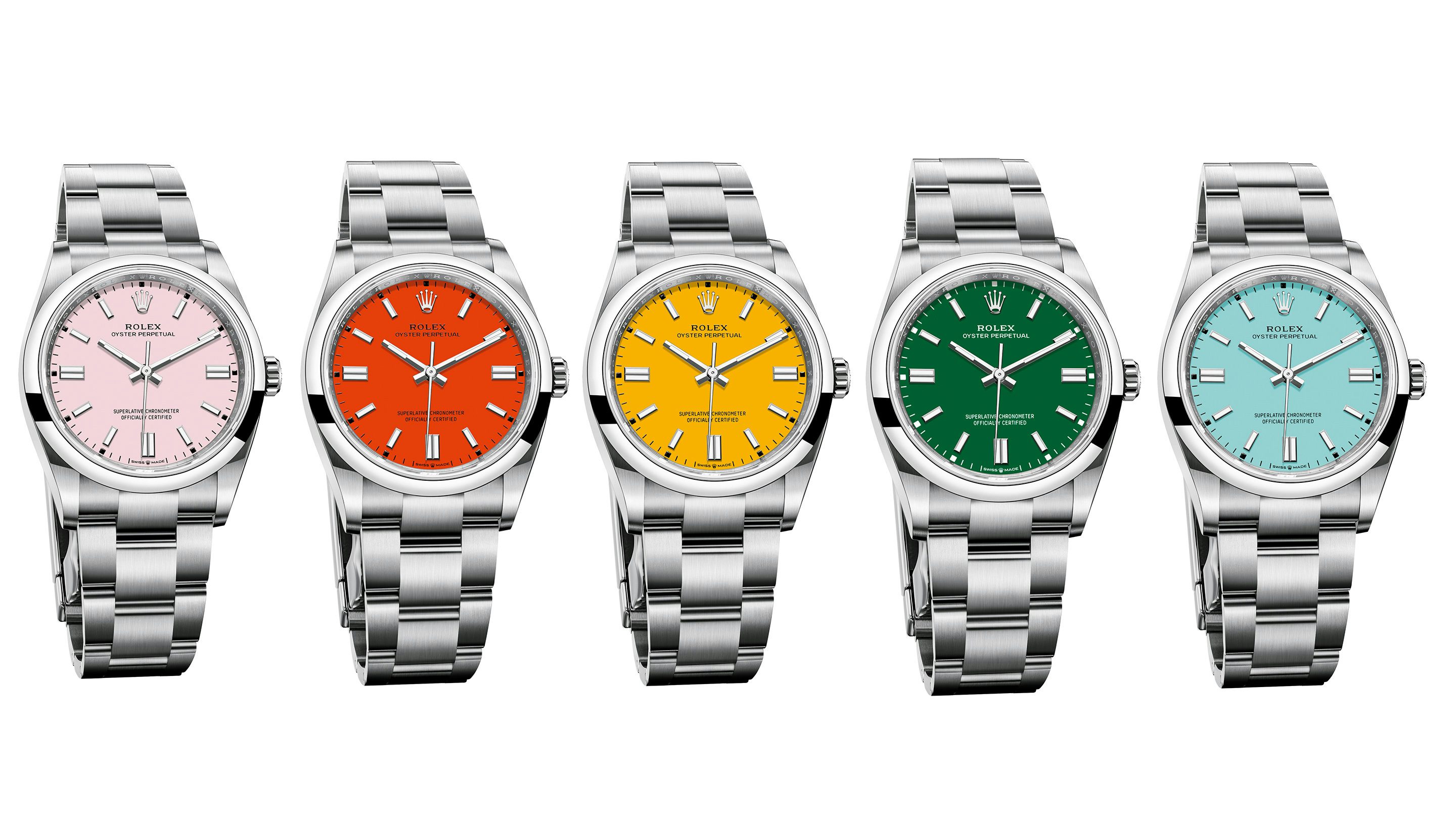 Find Your Perfect Rolex Oyster Perpetual: Exploring All the Vibrant Colors