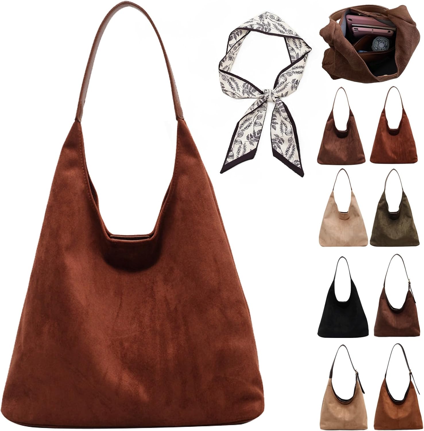 Large Brown Suede Bag: Stylish and Practical, Find Yours From These Hot Picks