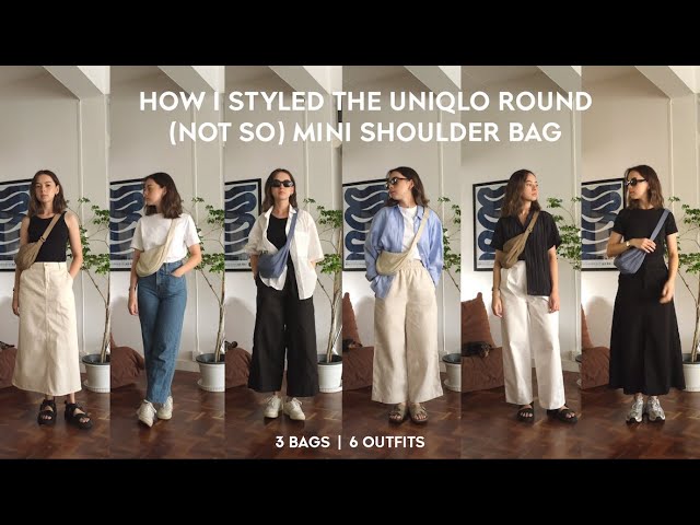 Styling a Uniqlo Crossbody Bag: Simple,and Chic Looks.