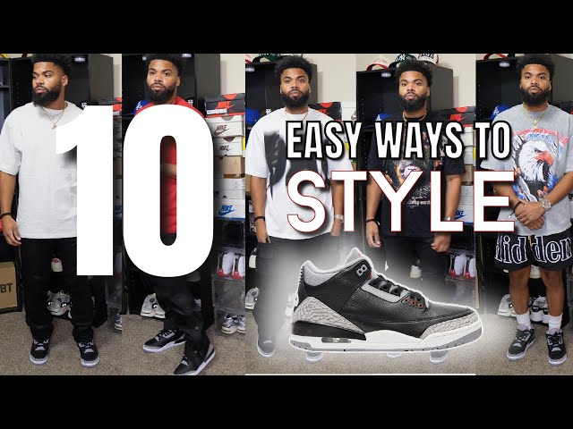 Styling White and Black Retro Jordans: Outfit Ideas for 2024
