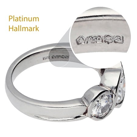 Understanding markings for platinum jewelry: Make sure you know you are buying real platinum pieces.