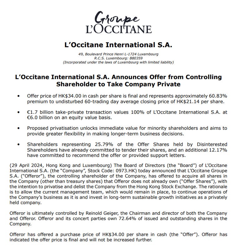 Thinking about loccitane groupe stock investment? Understand these risks and rewards.