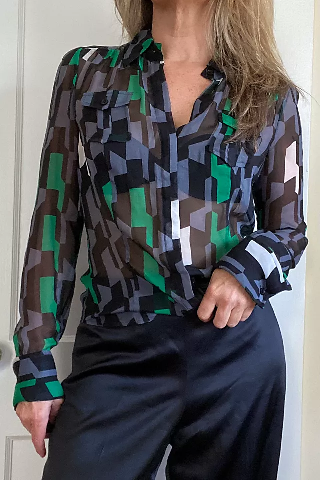 Diane Von Furstenberg Silk Blouse: Where to Buy & How to Style.