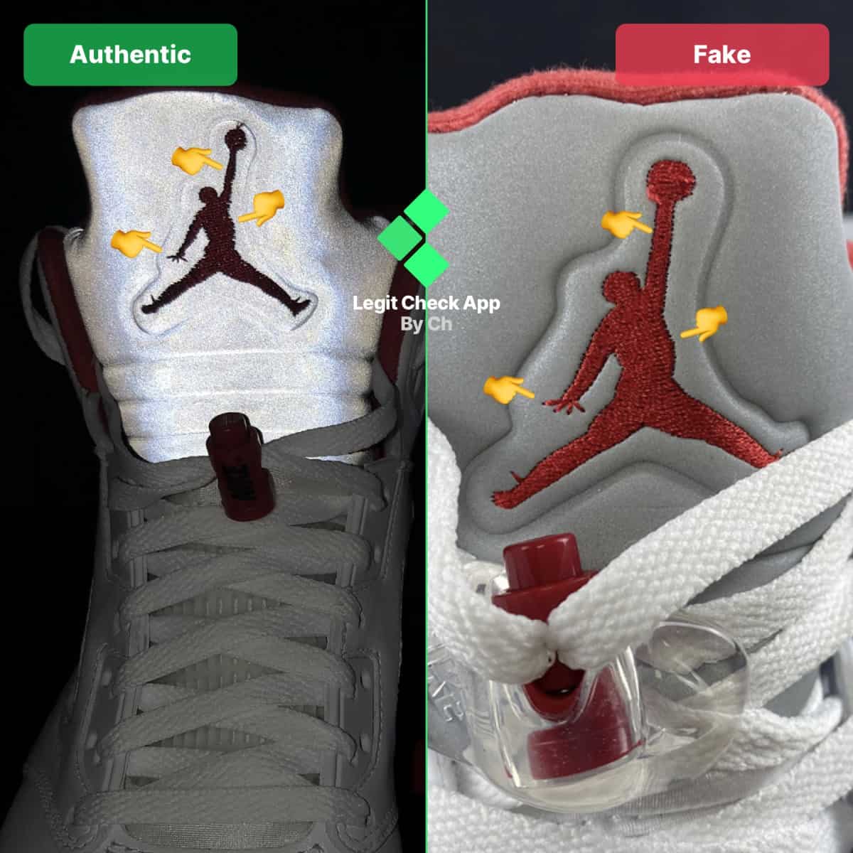 Real vs Fake:Air Jordan 5 Oreo Legit Check Tips,Stay Safe!