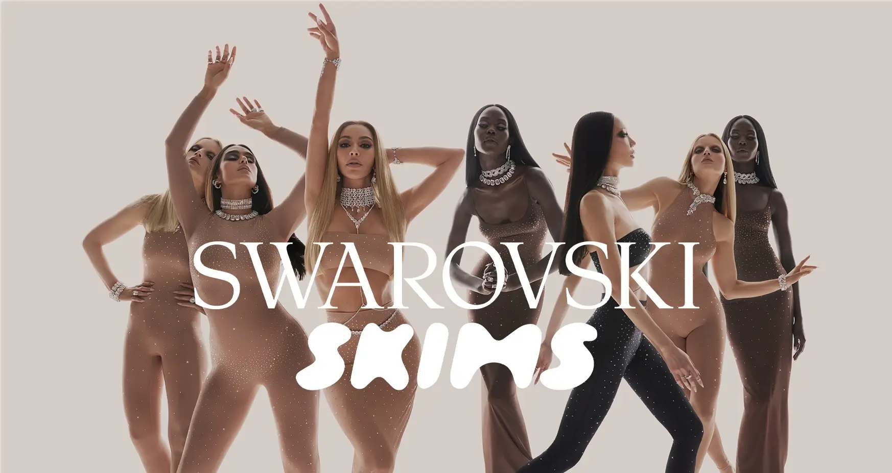 What is the Skims Swarovski collaboration about? Get all the sparkly details on this limited edition line.