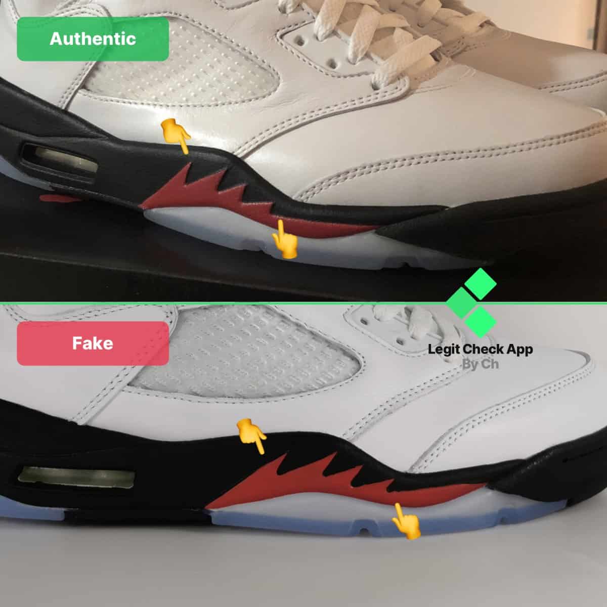 Real vs Fake:Air Jordan 5 Oreo Legit Check Tips,Stay Safe!