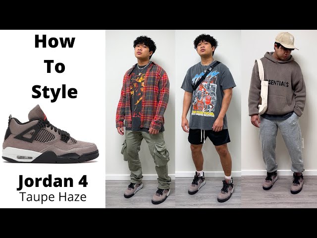 Jordan 4 Taupe Haze Styling Tips! (Outfit Ideas for Men/Women)