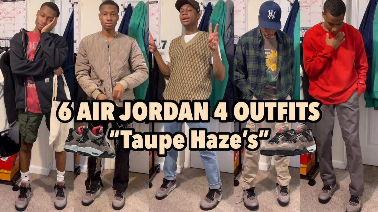 Jordan 4 Taupe Haze Styling Tips! (Outfit Ideas for Men/Women)