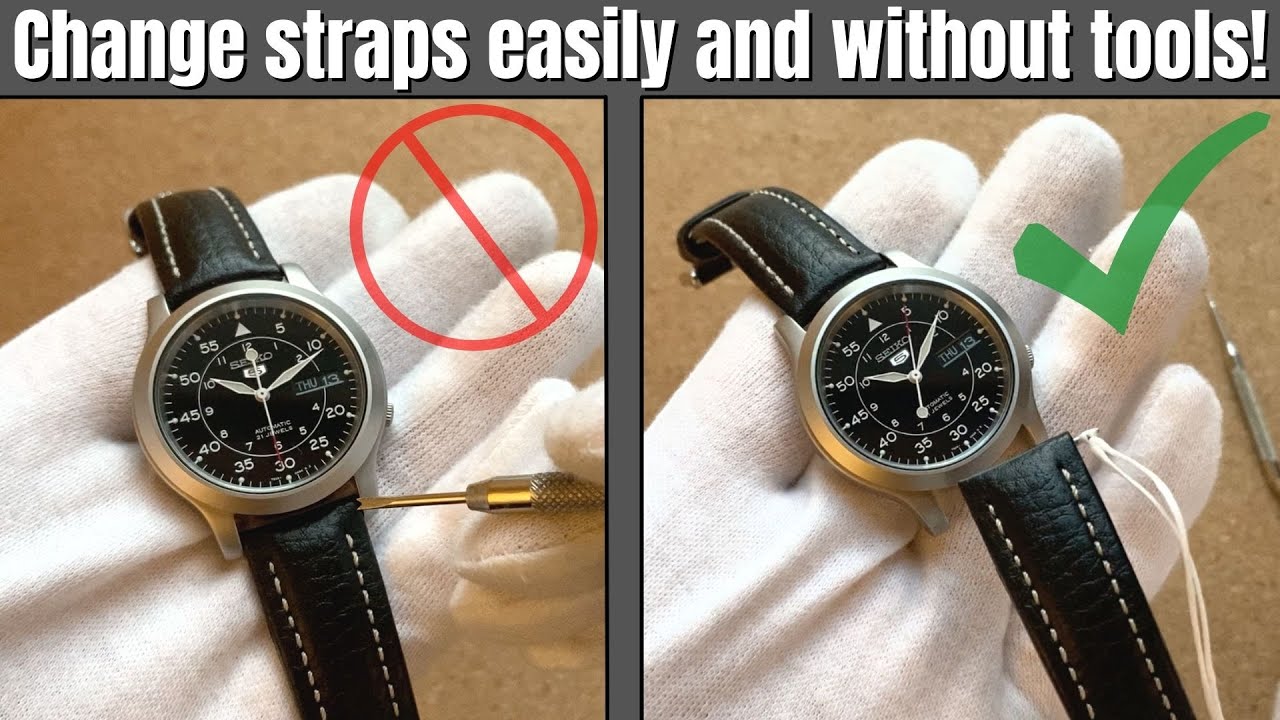 No Tools Needed: Can you put a strap on a dial without tools easily?