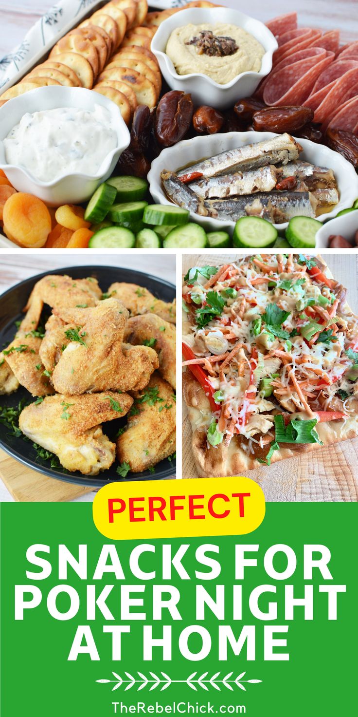 Looking for simple poker night food? These awesome and tasty snacks will impress your buddies.