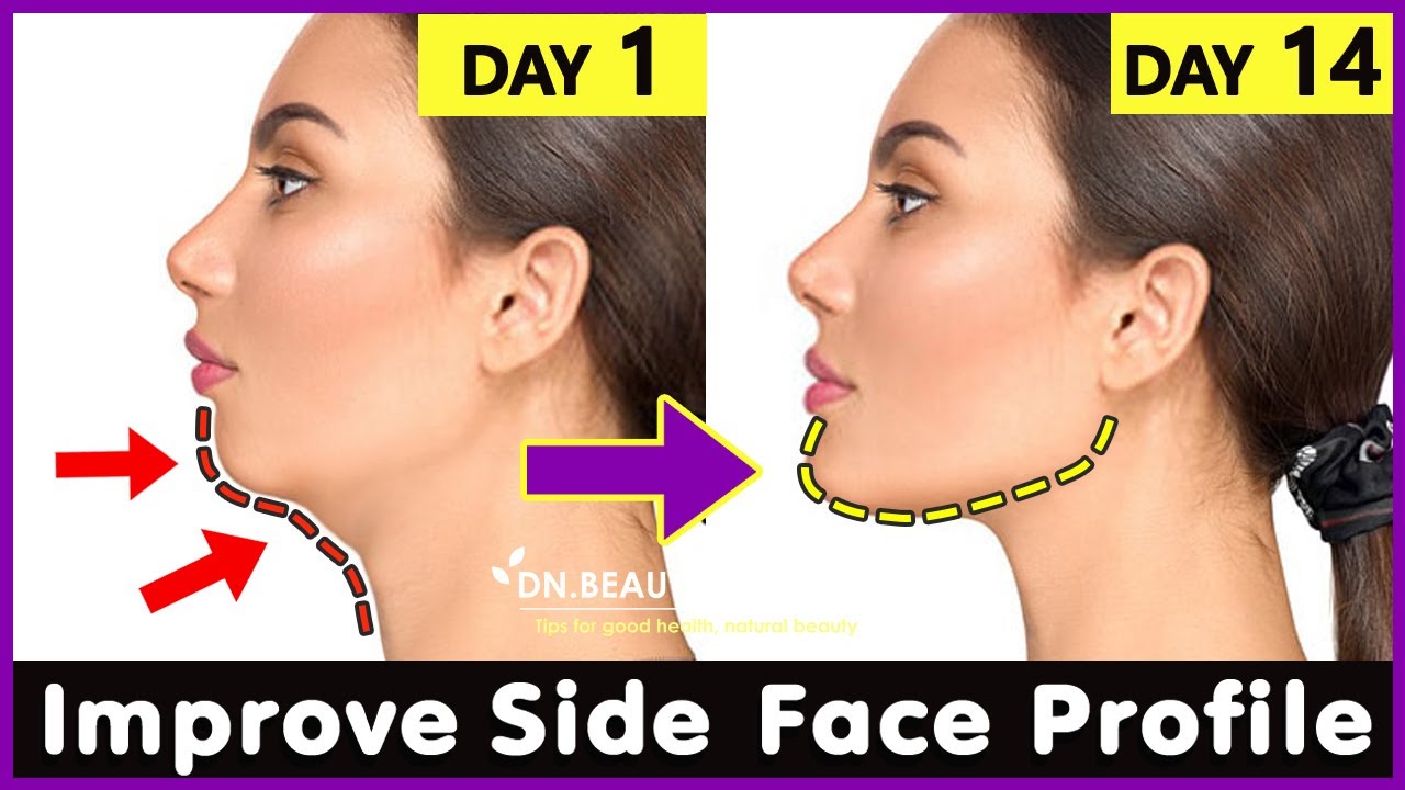 how to make chin look longer from side? Posture & Exercises