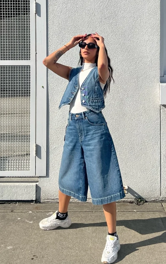 Jorts Outfit Ideas: Your Go-To Guide for Styling Jorts.