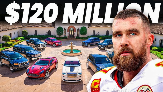 Inside Travis Kelces Garage: A Closer Look at His Rolls Royce.