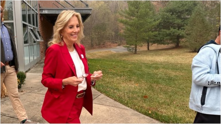 Biden in red suit: What event was this for? Learn the context and meaning behind the outfit.
