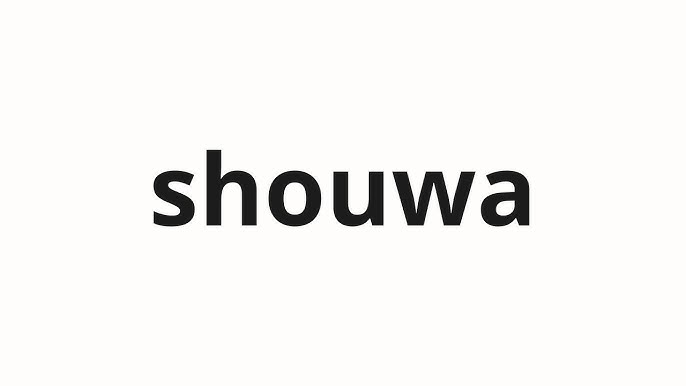 What is the right way to pronounce shōwa? Avoid common mistakes with this quick tip.