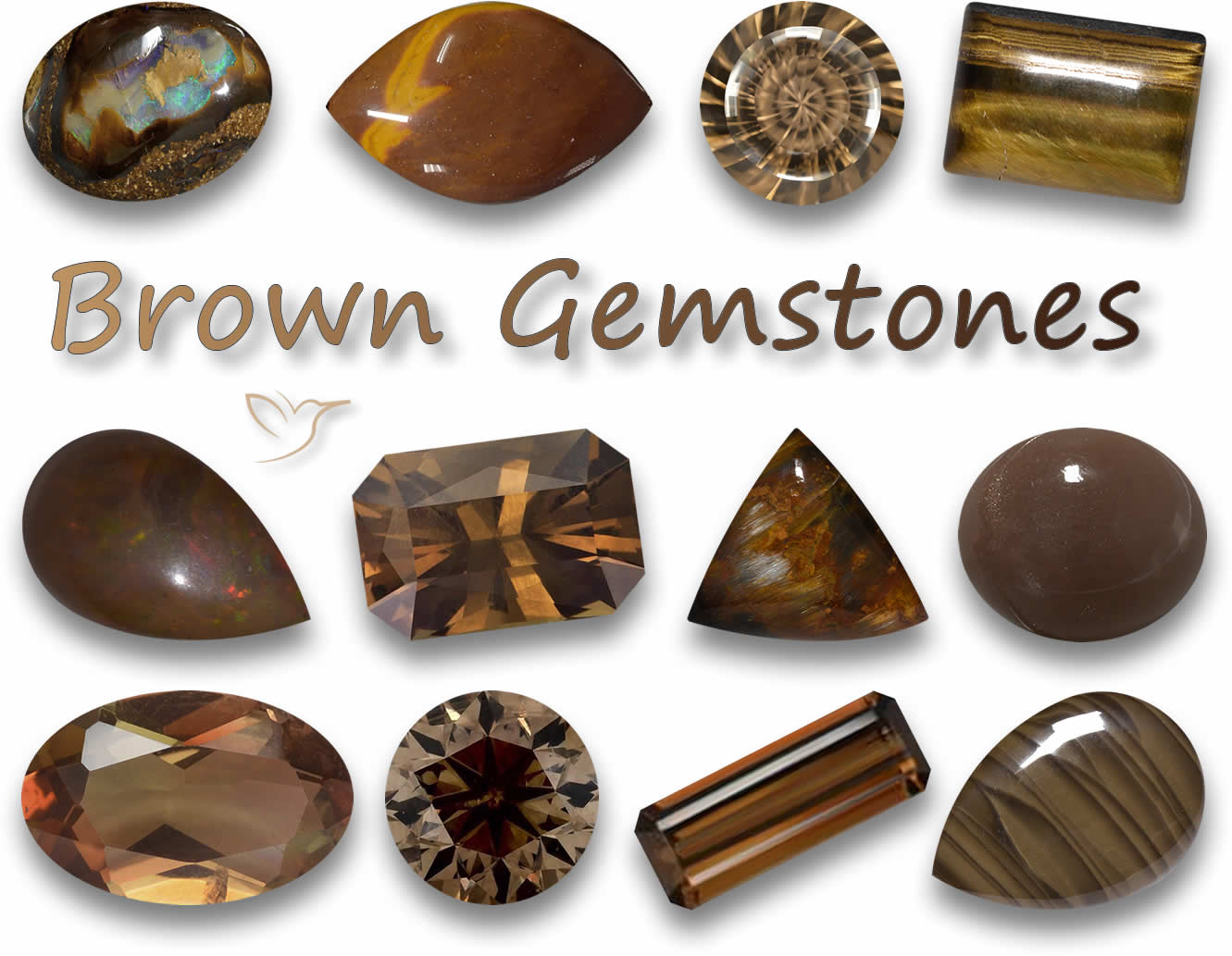 Brown gemstone buying guide: find the perfect stone.