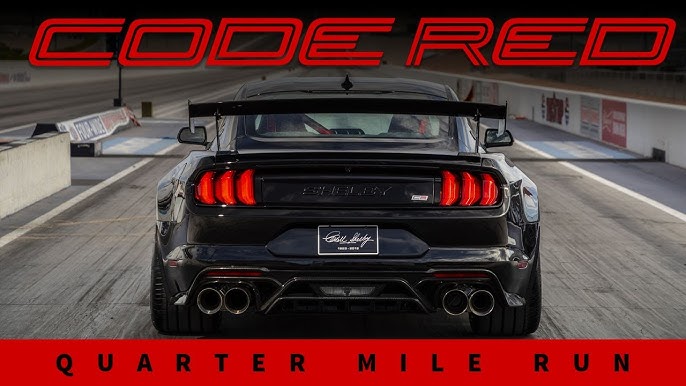 Shelby GT500 Code Red: Blazing 8.59s Quarter-Mile! (See the Insane Speed)