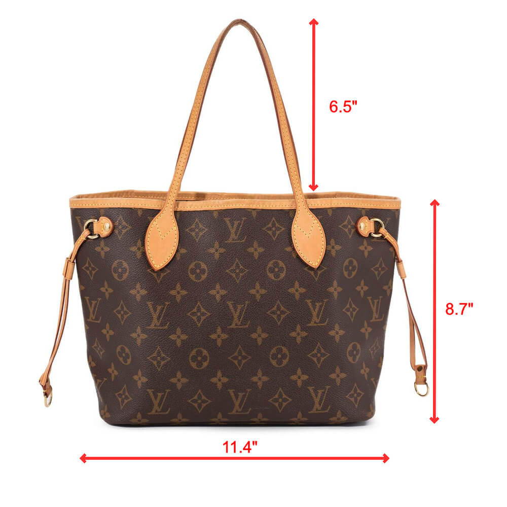 Need the official LV Neverfull GM measurement? Check these simple size specs before you decide to buy.