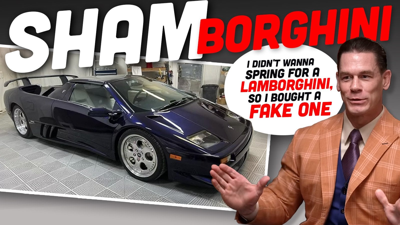John Cenas Lambo: Was his famous Lamborghini really that unique color?