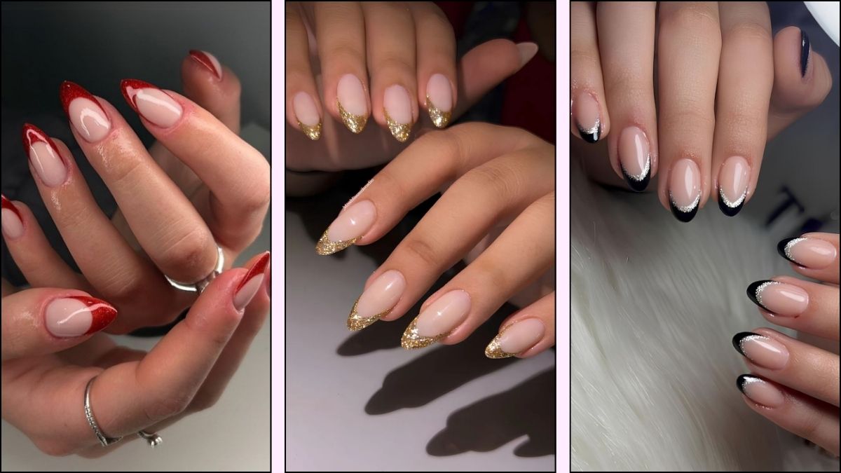 What are the best ideas for glitter french tip? Check out these popular and chic nail designs now.