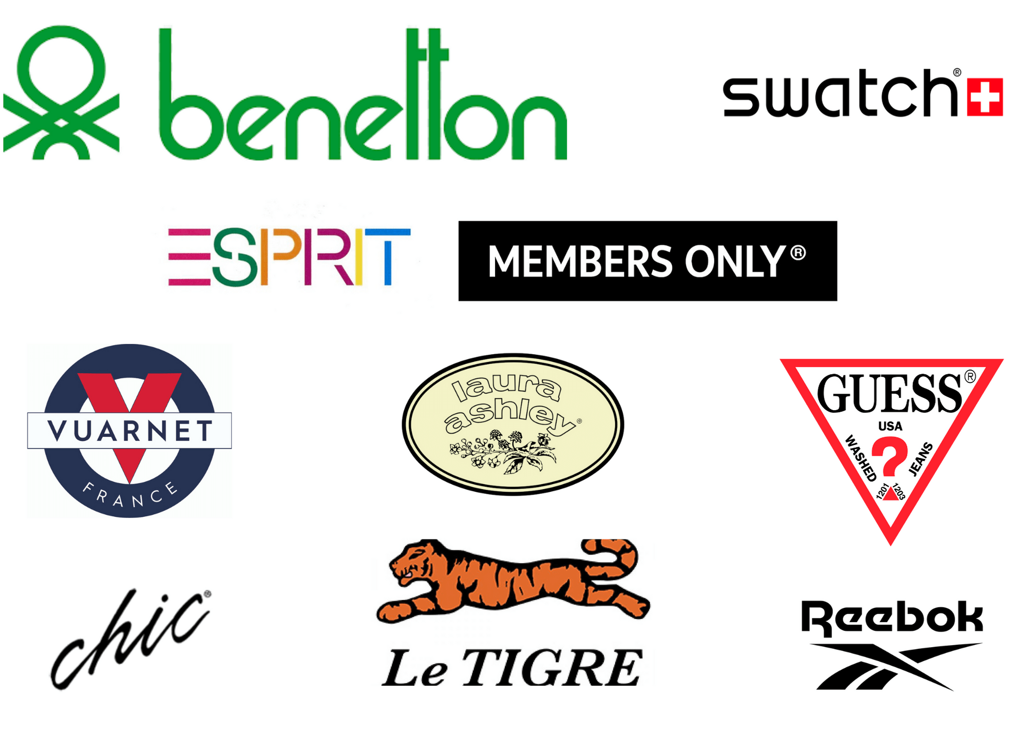 Remembering clothing brands that no longer exist (See which ones you totally forgot about).