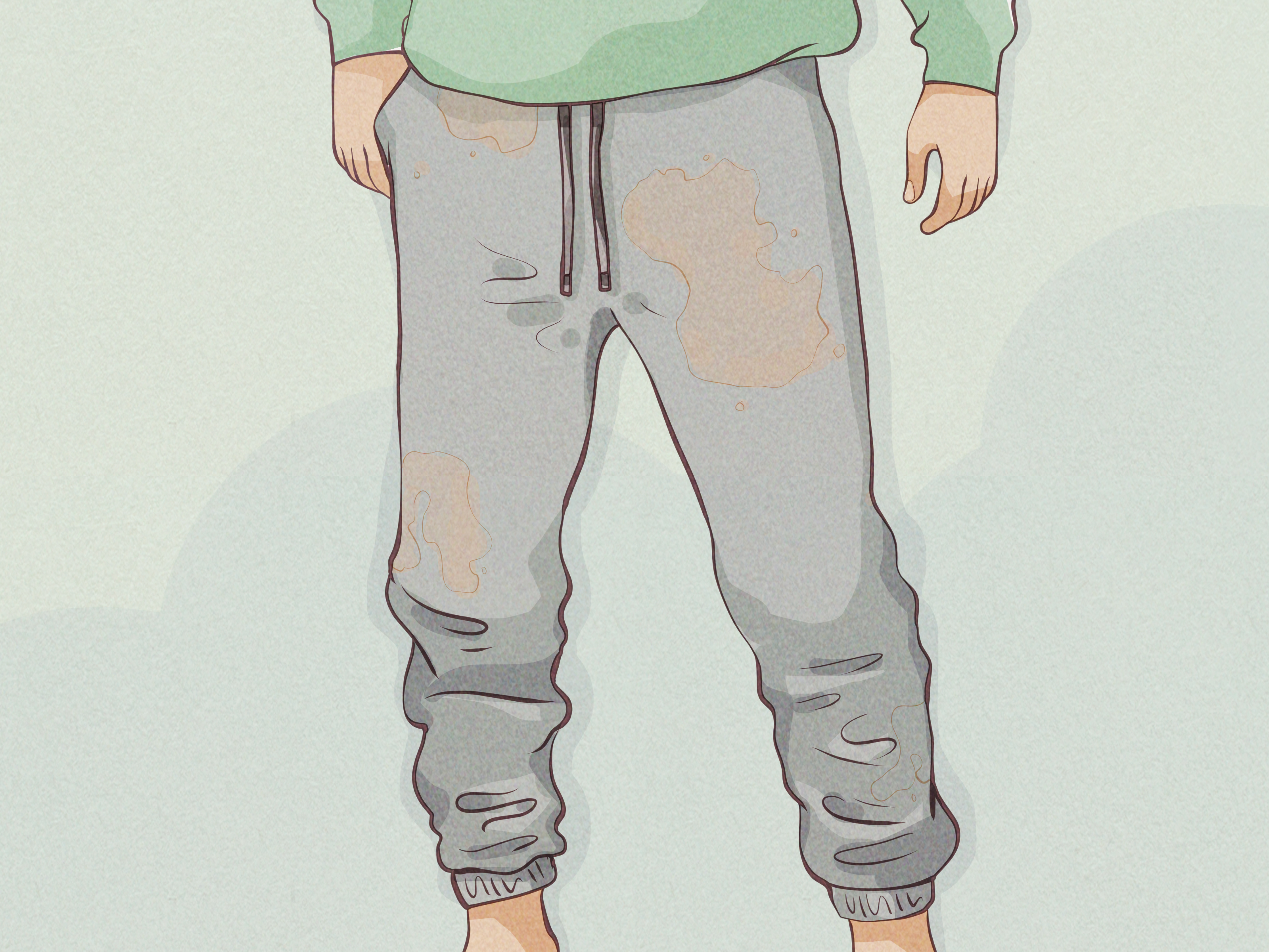 Can you easily avoid the grey sweat pants bulge? Yes, here are some simple ways to improve the fit.