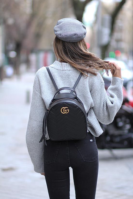 How to style your new gucci ladies backpack? Get simple outfit ideas to look chic every single day.