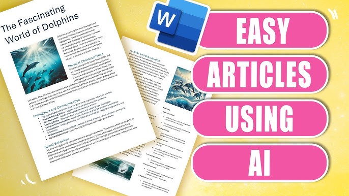 Getting started quickly using Word with AI? (Heres a simple guide for beginners today)