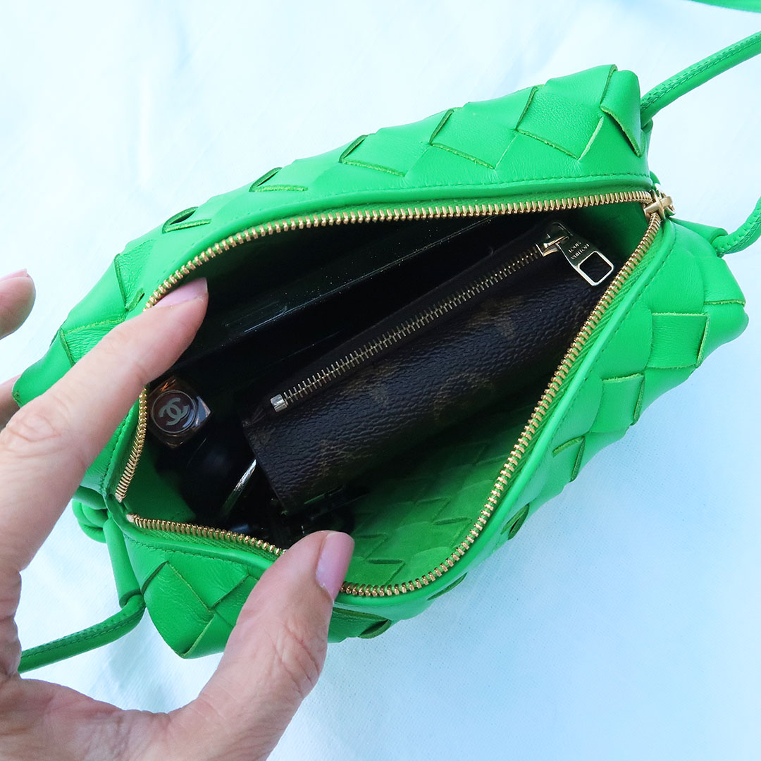 What fits inside a Bottega Veneta Small Loop Bag? A practical review of this compact yet stylish luxury.