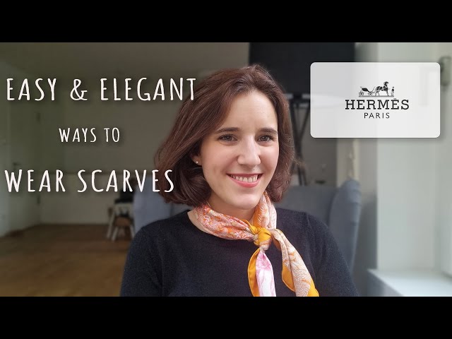 How to wear your charles jourdan scarf (Simple ways to style it and look fabulous every day)