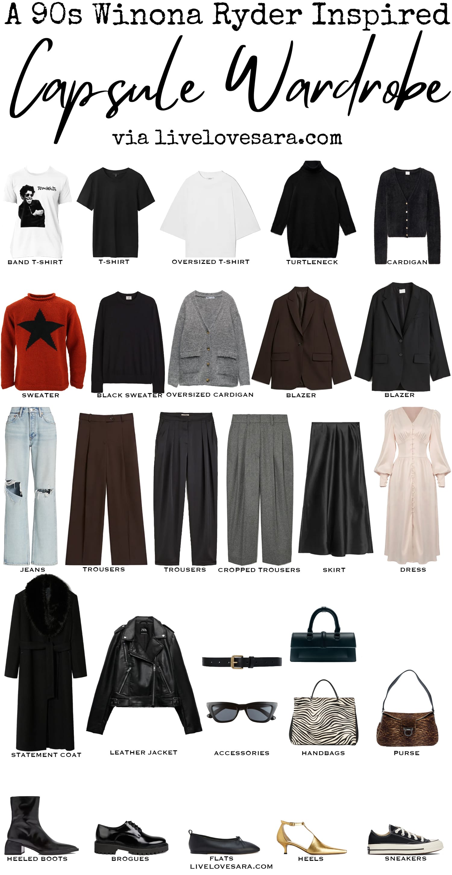 Iconic Winona Ryder Outfits You Can Copy: Steal Her Cool 90s Style With These Easy Tips.