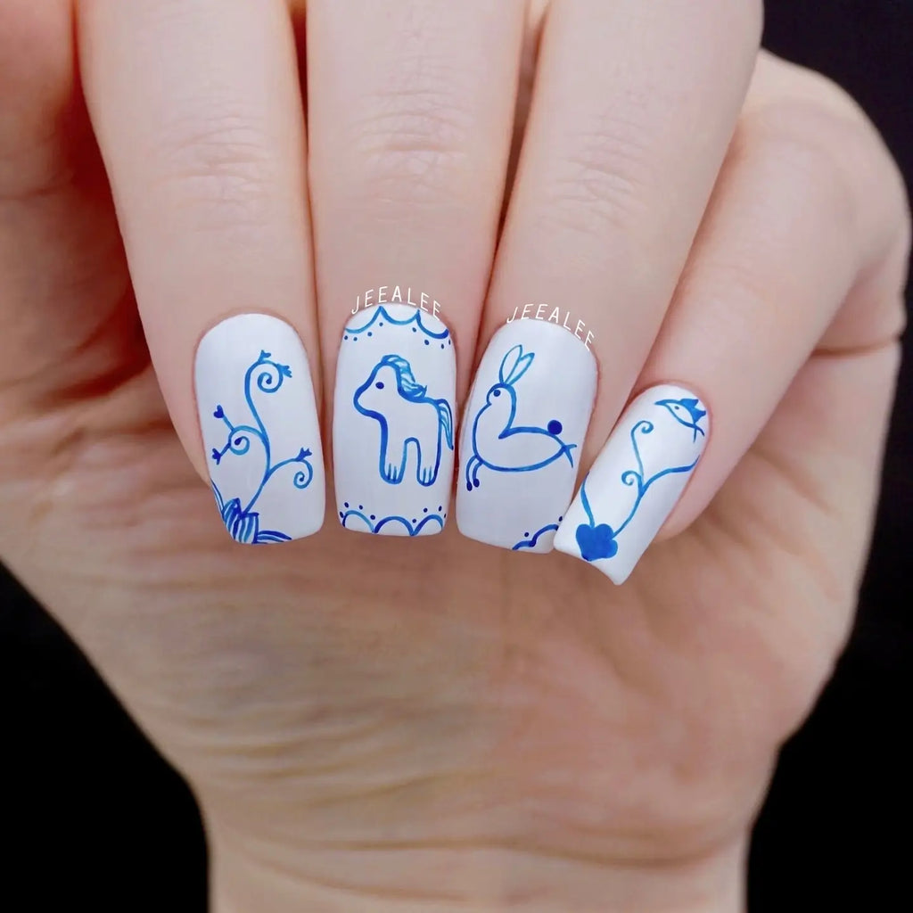 Dreaming of elegant blue colour nail art designs for that special upcoming occasion? Find truly sophisticated blue nail looks that will add a perfect and memorable touch of class!