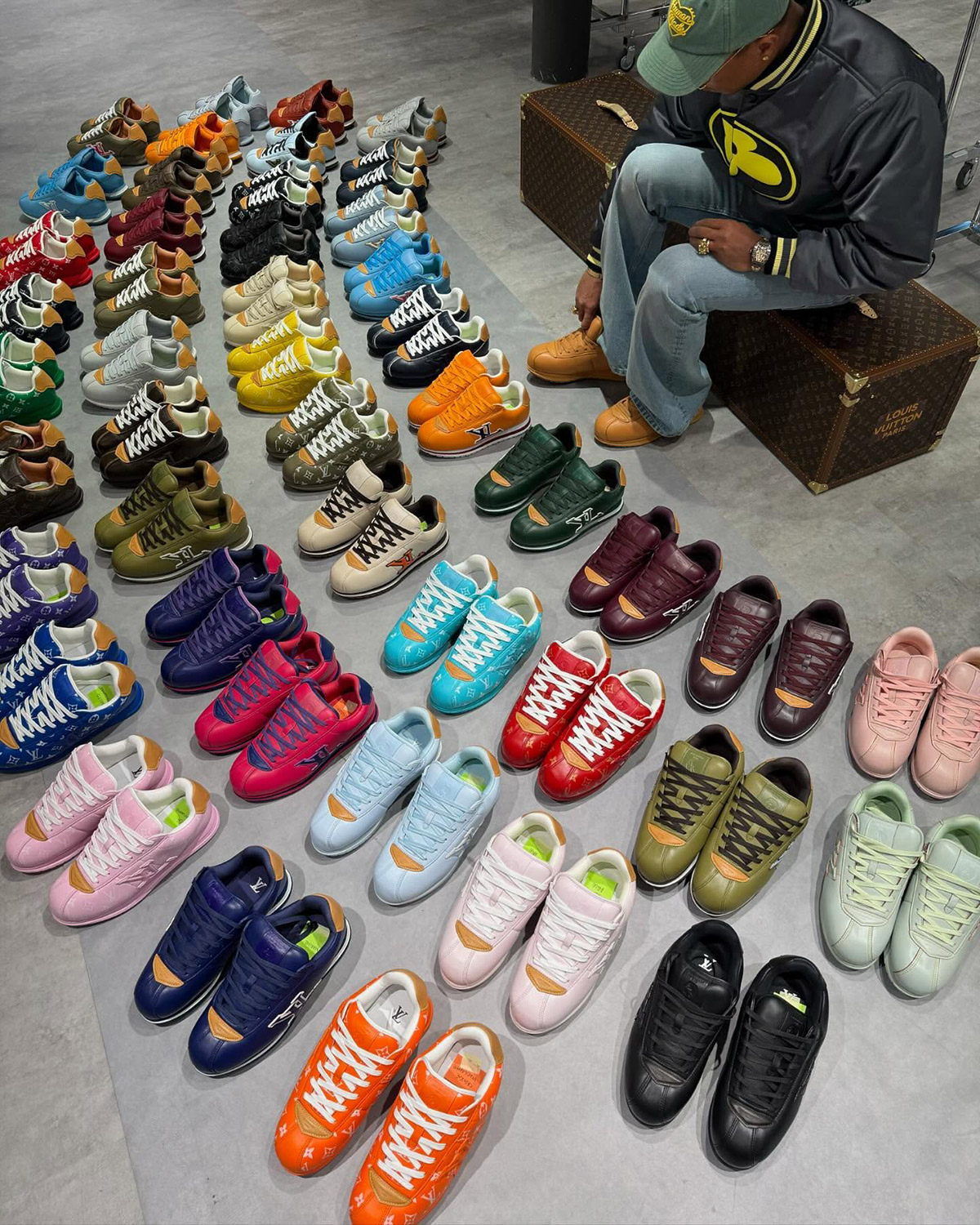 What are the new Pharrell Louis Vuitton shoes? See the hottest collection drops right here!
