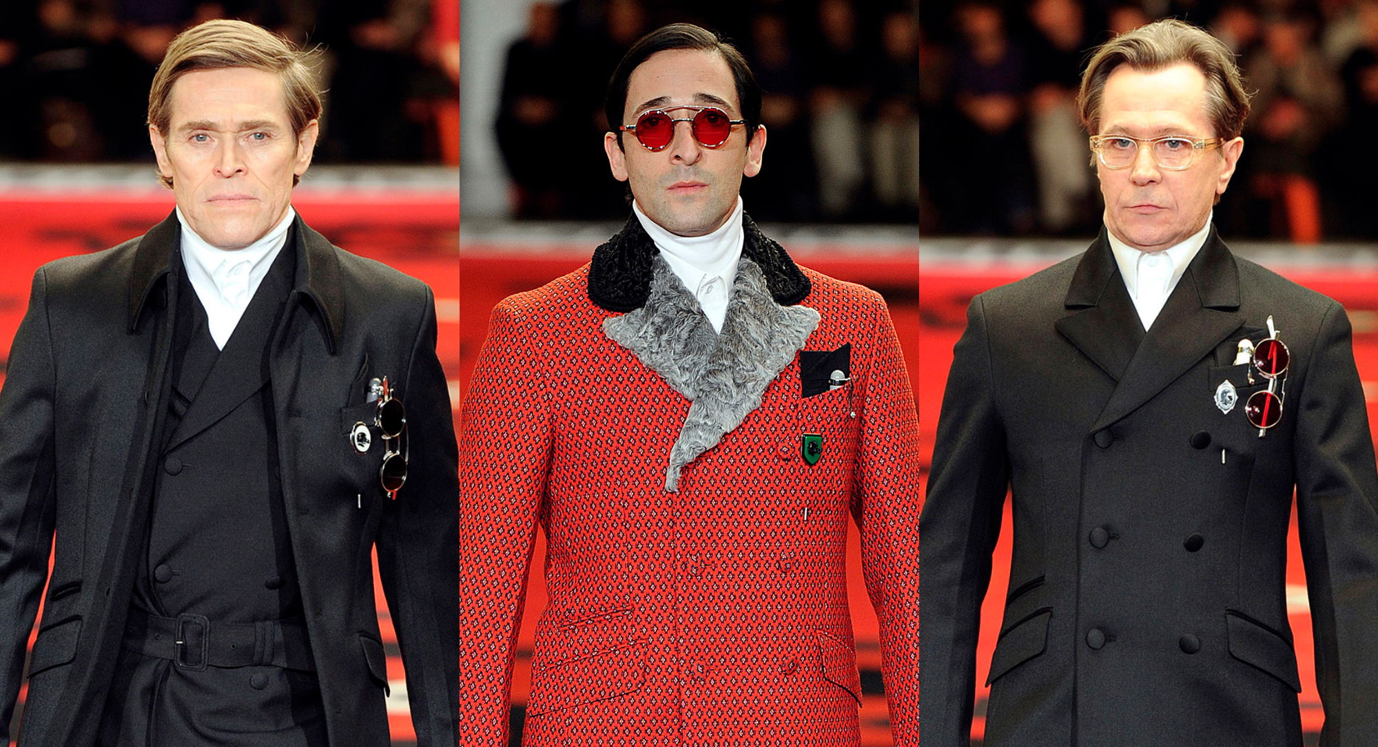 Who were the star models on the Prada villains runway? See the famous faces here!