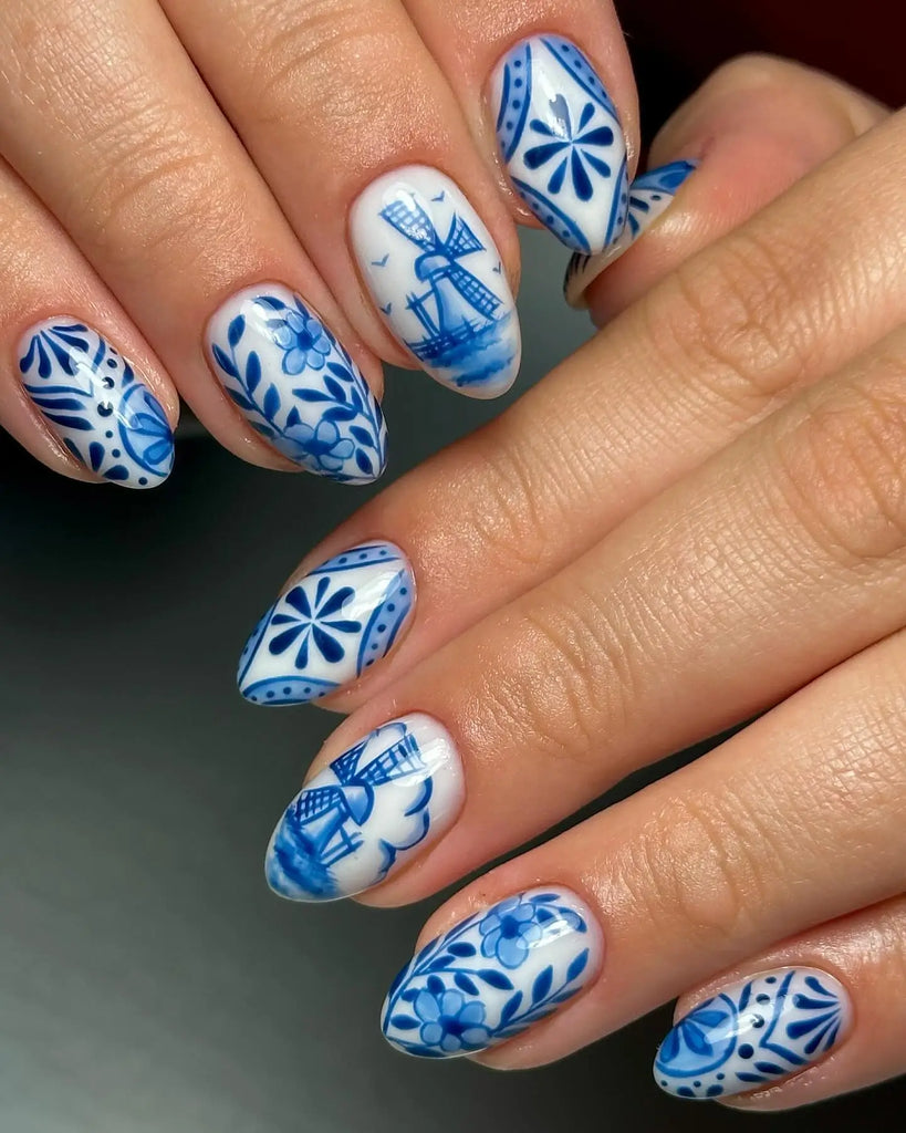 Dreaming of elegant blue colour nail art designs for that special upcoming occasion? Find truly sophisticated blue nail looks that will add a perfect and memorable touch of class!