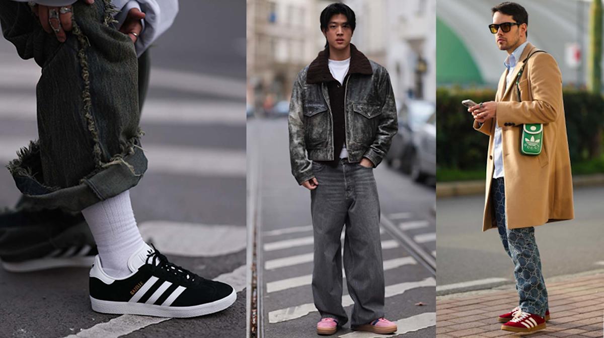 Simple adidas gazelle men outfit inspiration. (Here are great ideas for your everyday look)