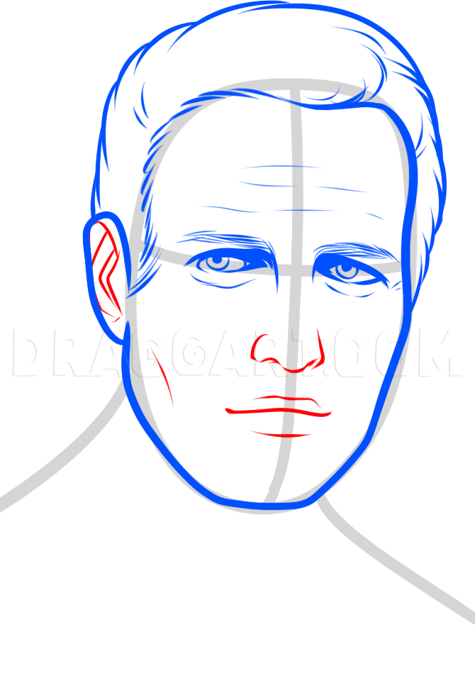 Easy paul newmen that you can draw (Fun ideas and techniques for drawing the star)